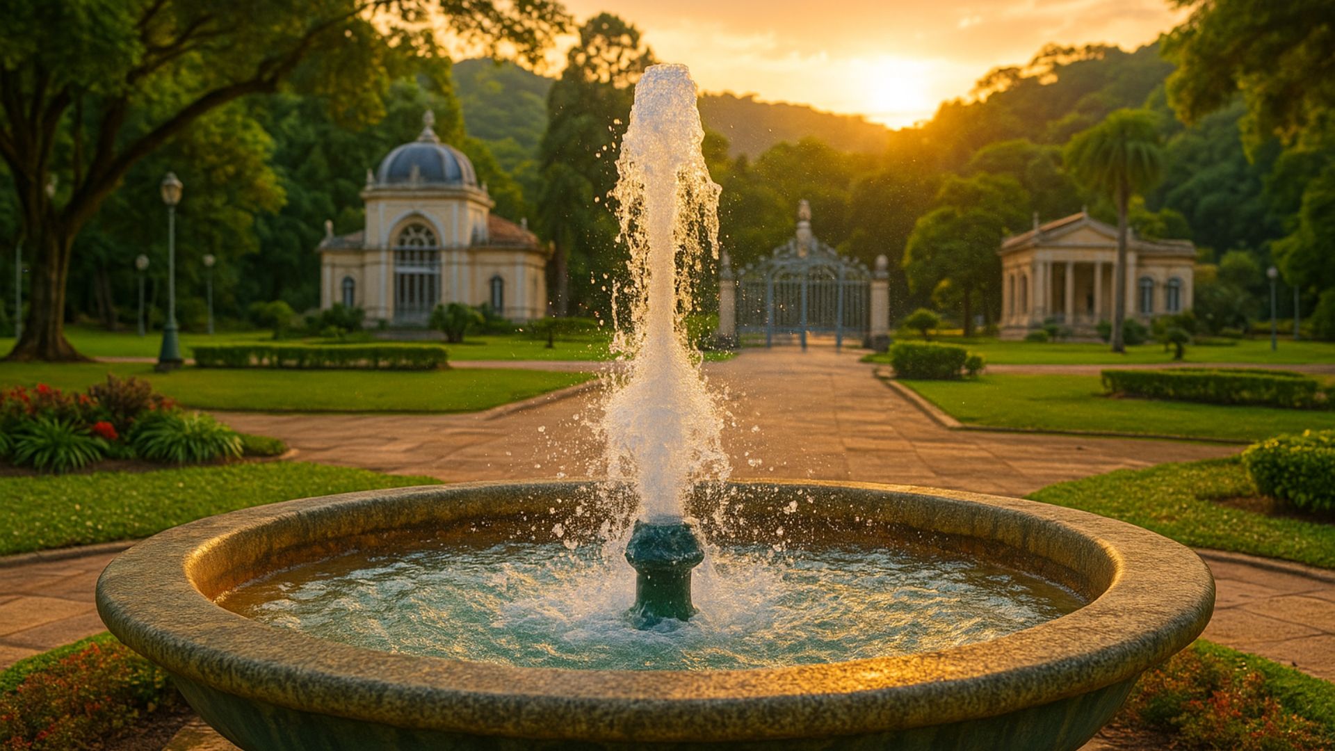 Caxambu, em Minas Gerais, abriga o maior parque de águas minerais naturalmente gaseificadas do mundo e atrai turistas em busca de bem-estar.