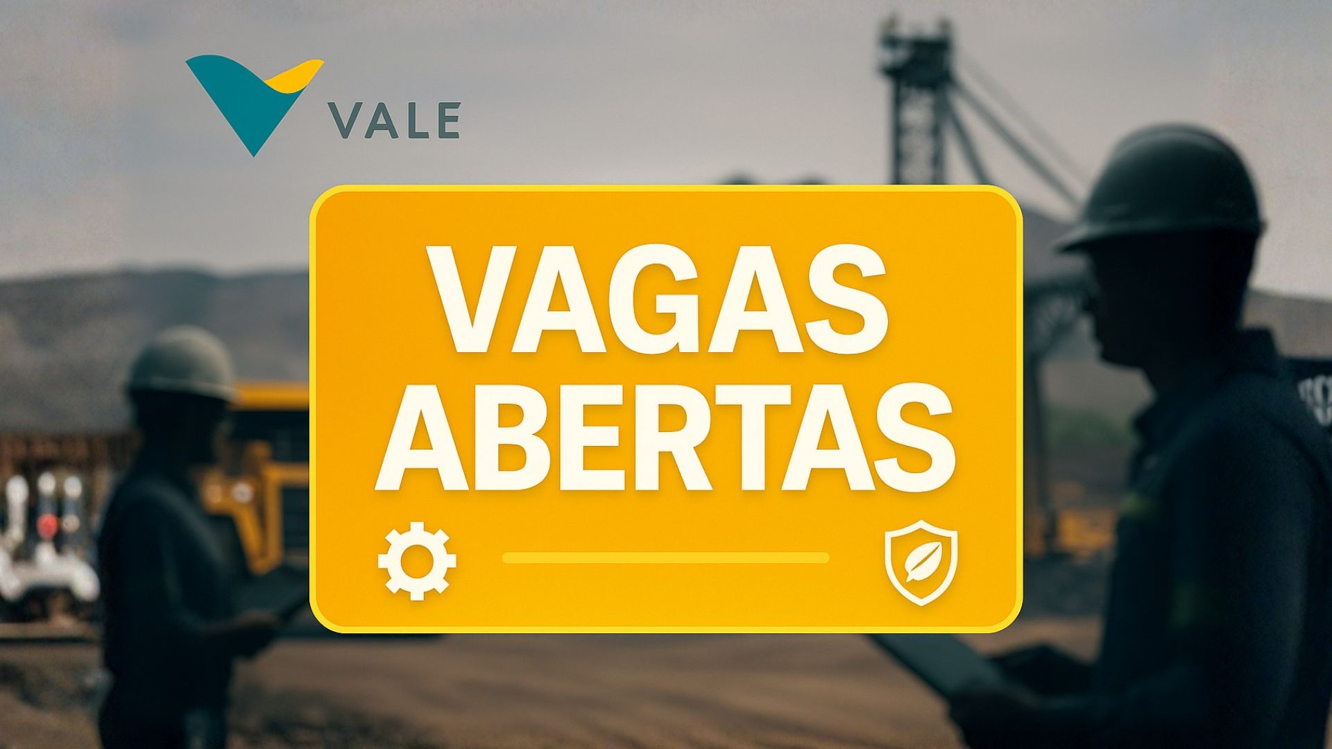 A Vale abre mais de 150 vagas em todo o Brasil para funções operacionais e técnicas, com benefícios corporativos e cadastramento em banco de talentos.