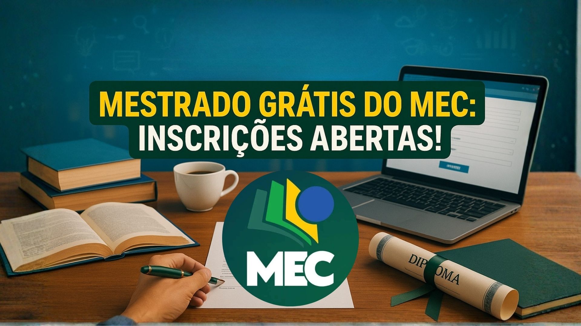 MEC e CAPES abrem inscrições para mestrados gratuitos em Computação e História voltados a professores, com seleção nacional até novembro.