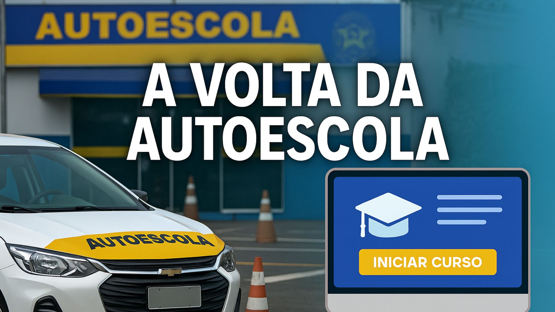 Governo recua em mudanças da CNH, mantém aulas práticas mínimas e cria curso teórico gratuito online em plataforma oficial.