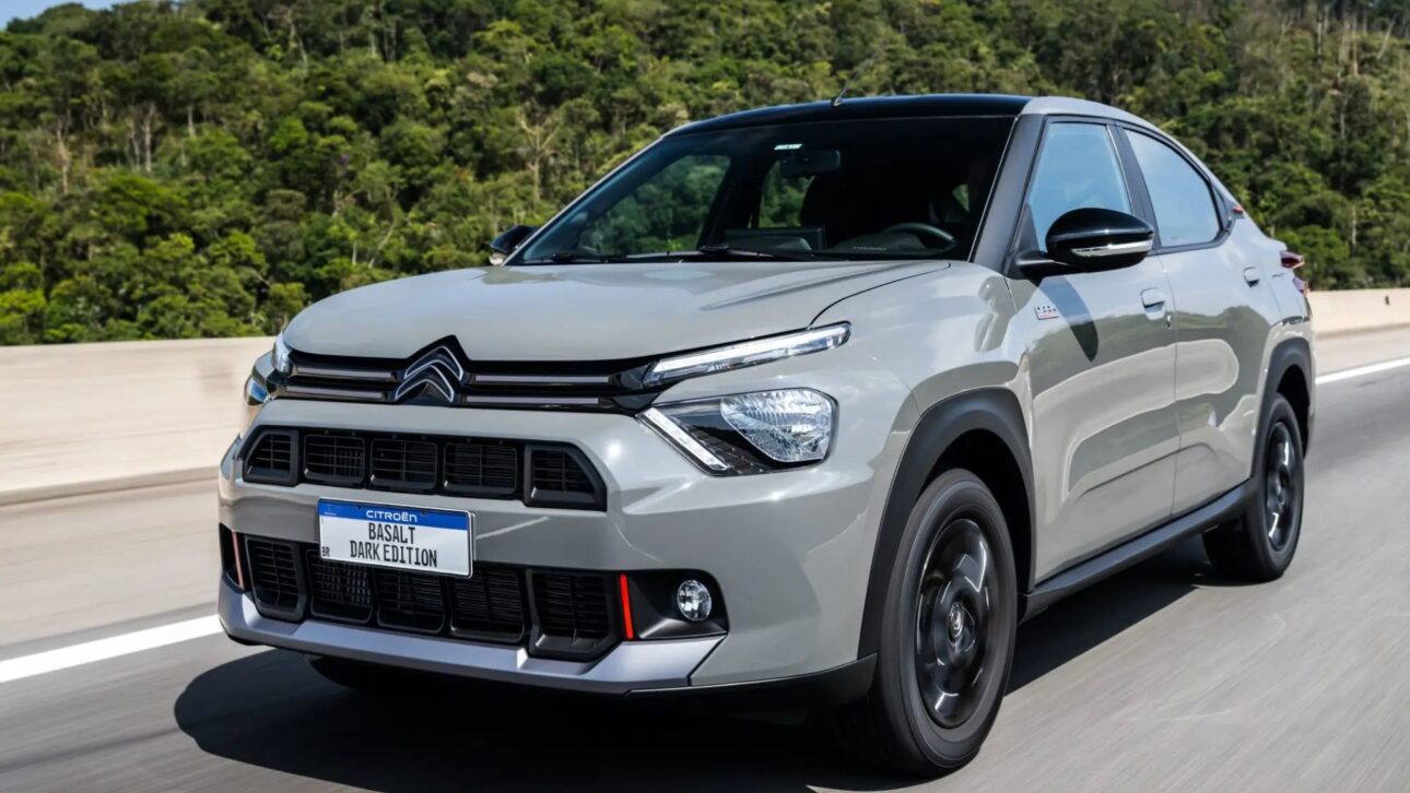 Citroën Basalt Dark Edition tiene estilo deportivo y cuotas iniciales de R$ 99. (Imagen: reproducción)