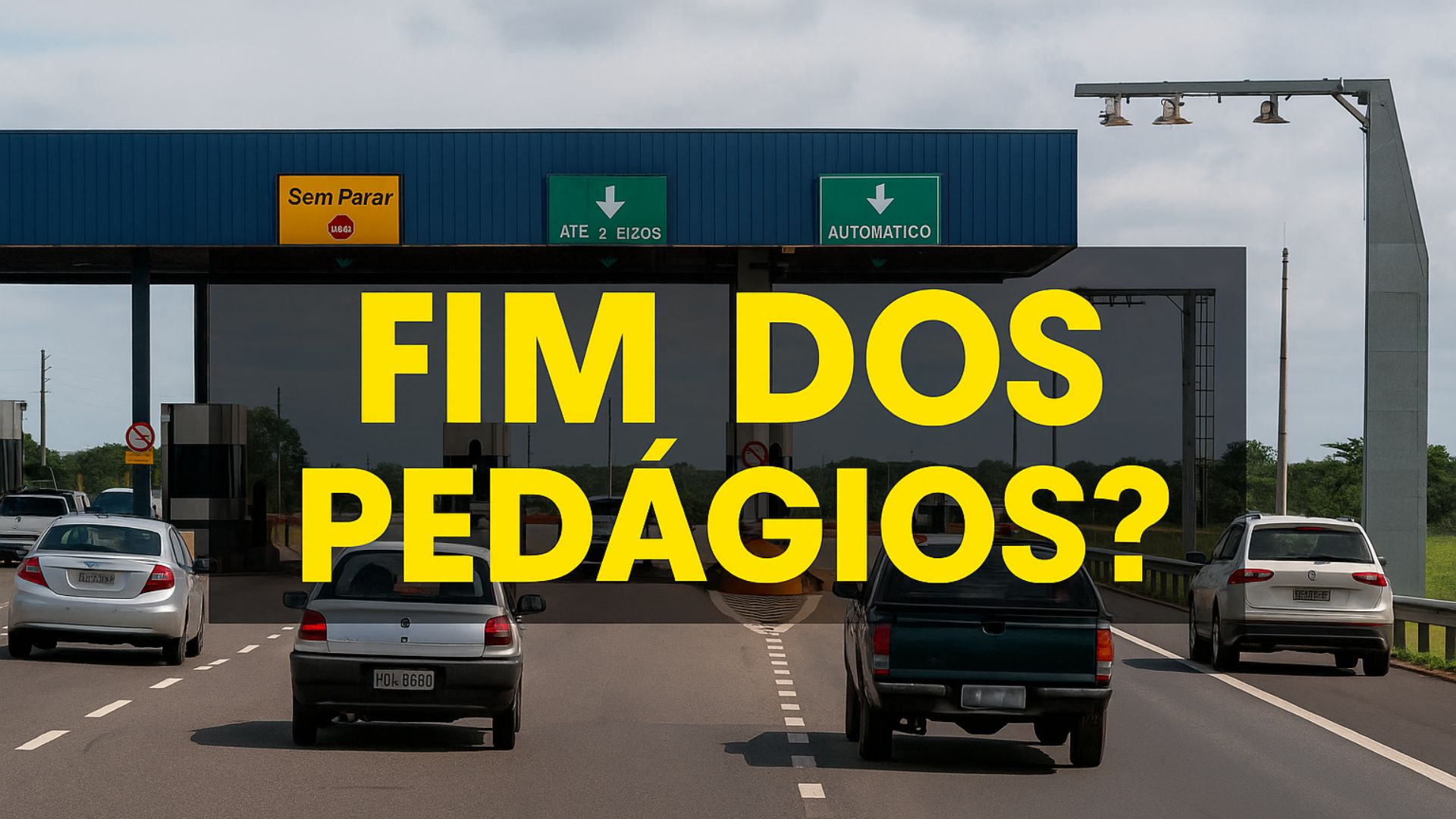 Projeto de lei quer proibir o pedágio eletrônico sem cancela nas rodovias privatizadas e reacende debate sobre transparência e cobrança.