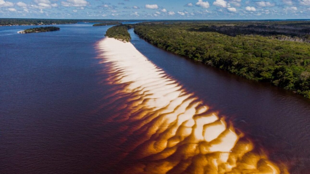 El Archipiélago de Mariuá, en el Río Negro, Amazonas, es el mayor archipiélago fluvial del mundo y alberga rica biodiversidad amazónica.