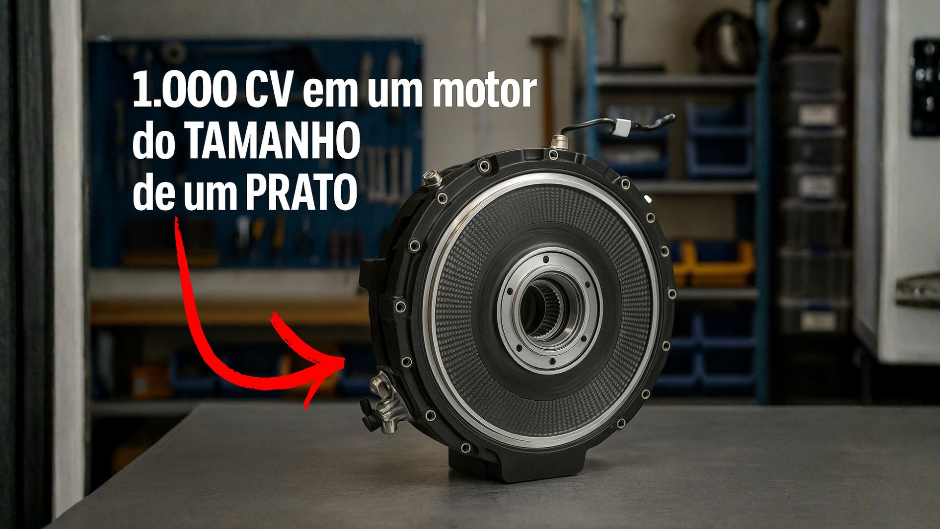 Motor elétrico da YASA, parceiro da Mercedes-Benz, entrega 1.000 cv com apenas 13 kg e promete revolucionar o desempenho dos carros elétricos.