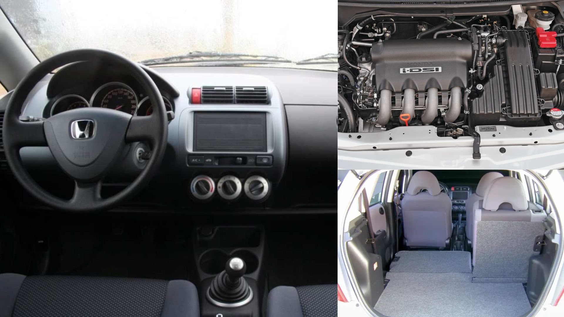 O carro citado na matéria é o Honda Fit, especificamente o Honda Fit 1.4 automático da primeira geração, lançado no Brasil em 2003.