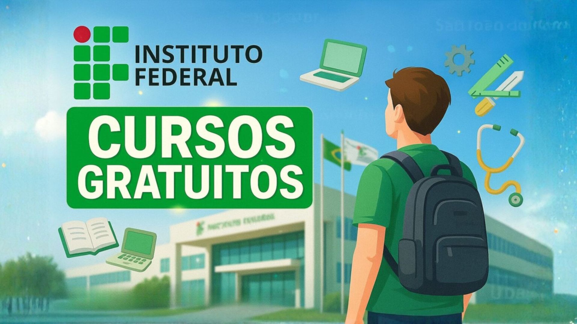 IF Sudeste MG abre inscrições para cursos técnicos gratuitos presenciais e EAD em 10 cidades, com seleção por sorteio até outubro de 2025.