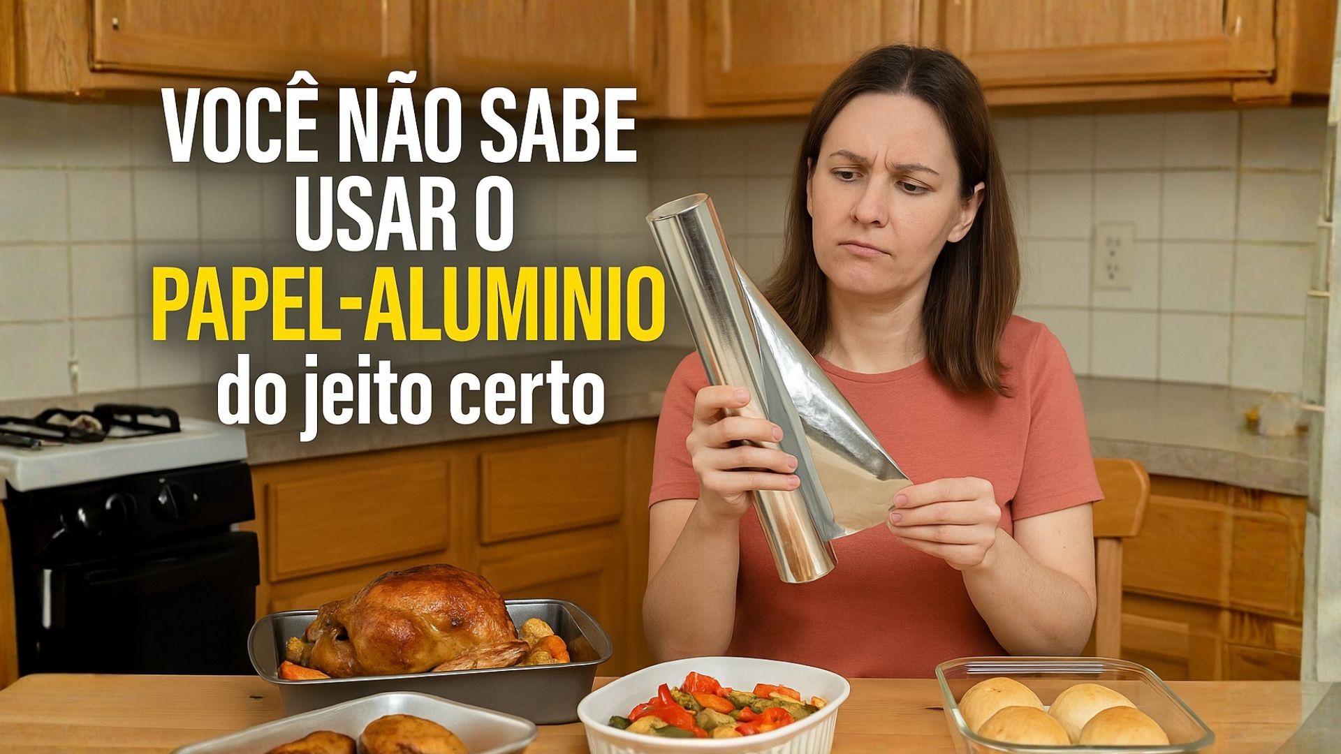 Descubra o verdadeiro motivo de o papel-alumínio ter um lado brilhante e outro fosco e saiba se isso muda o preparo dos alimentos.
