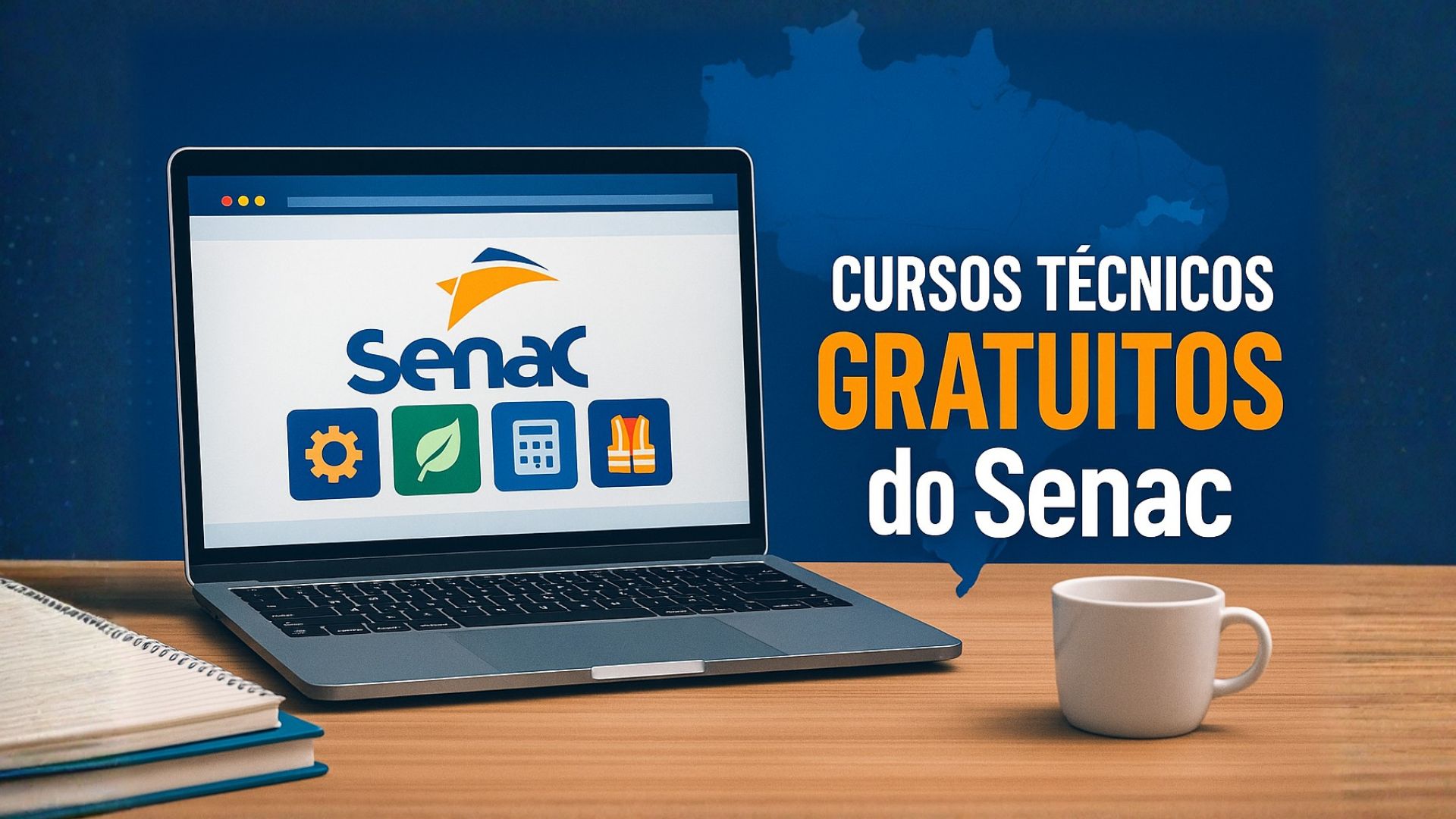 Senac oferece 3.335 vagas em cursos técnicos gratuitos e online pelo PSG, com oportunidades exclusivas para Pernambuco. Inscrições até 17 de novembro