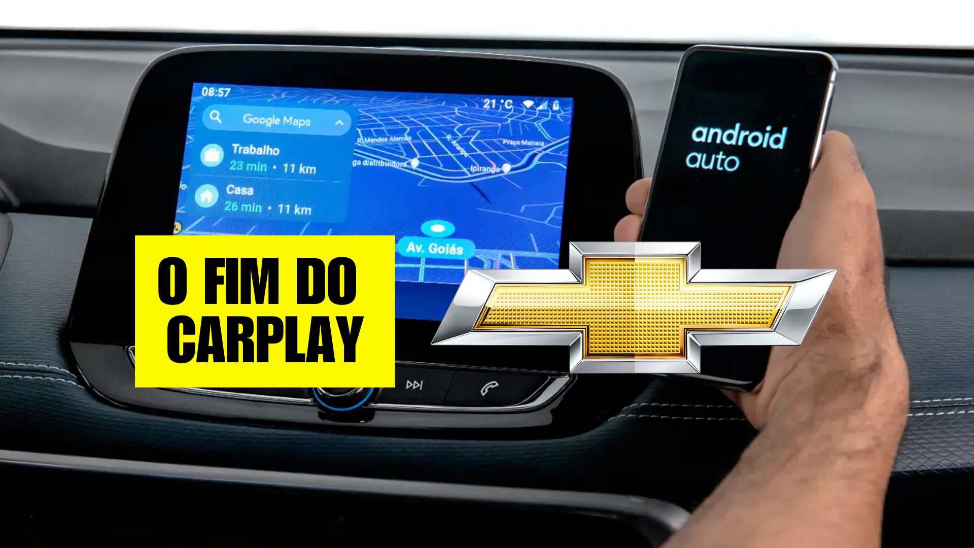 General Motors anuncia que eliminará CarPlay e Android Auto de sua linha global, migrando à plataforma Google Automotive Services integrada aos veículos.