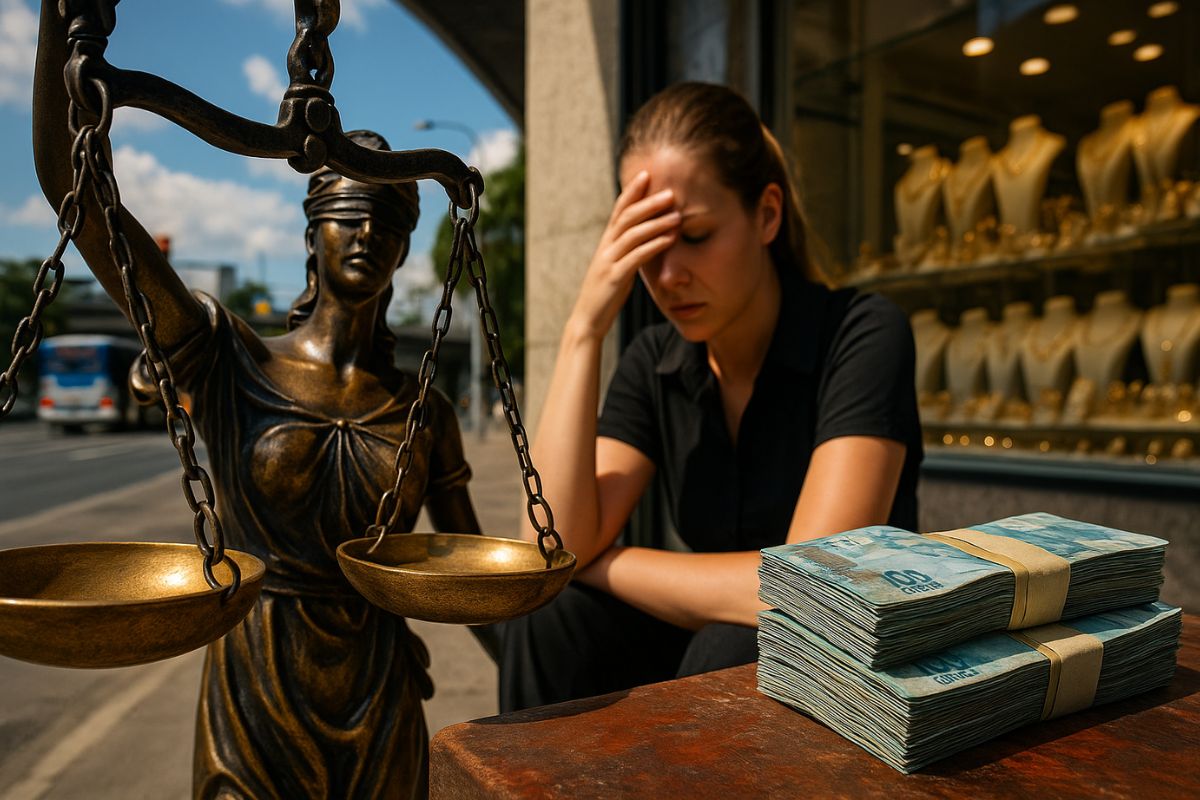A justiça do trabalho condenou uma joalheria a pagar indenização por assédio moral e impor metas abusivas que violavam direitos básicos.