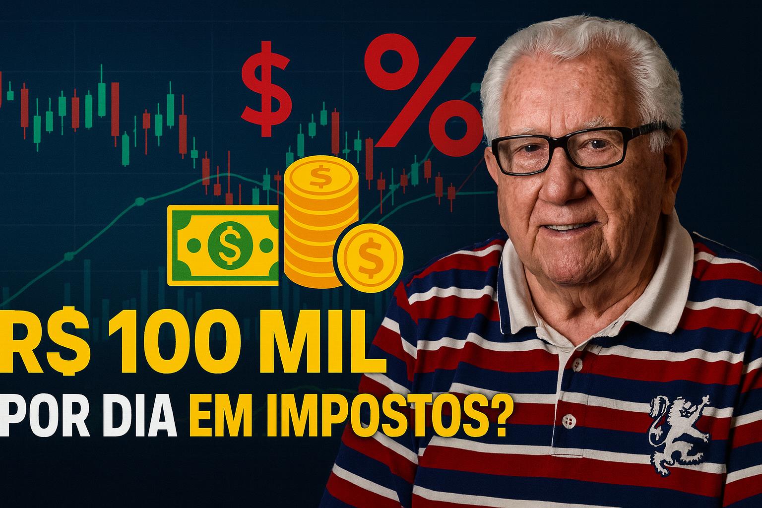 Proposta de tributação de dividendos pode fazer Luís Barsi, o “Warren Buffett brasileiro”, pagar mais de R$ 100 mil por dia em impostos sobre lucros da Bolsa; veja como isso foi calculado e quem será afetado