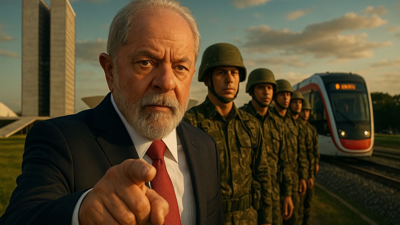 Lula manda Exército devolver área de R$ 40 bilhões em Brasília para financiar VLT e outros cinco projetos de trens pelo país