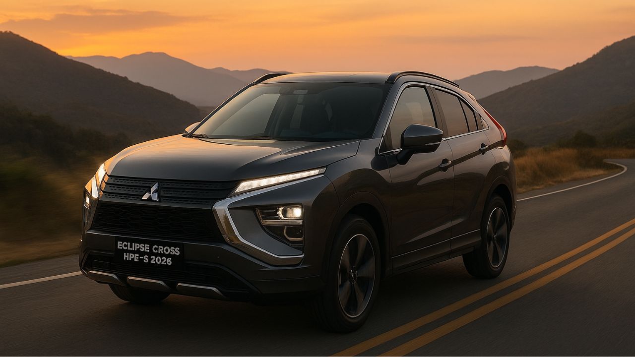 O Mitsubishi Eclipse Cross HPE-S 2026 chega ao Brasil como SUV 4x4 que combina herança esportiva, conforto e preço competitivo.
