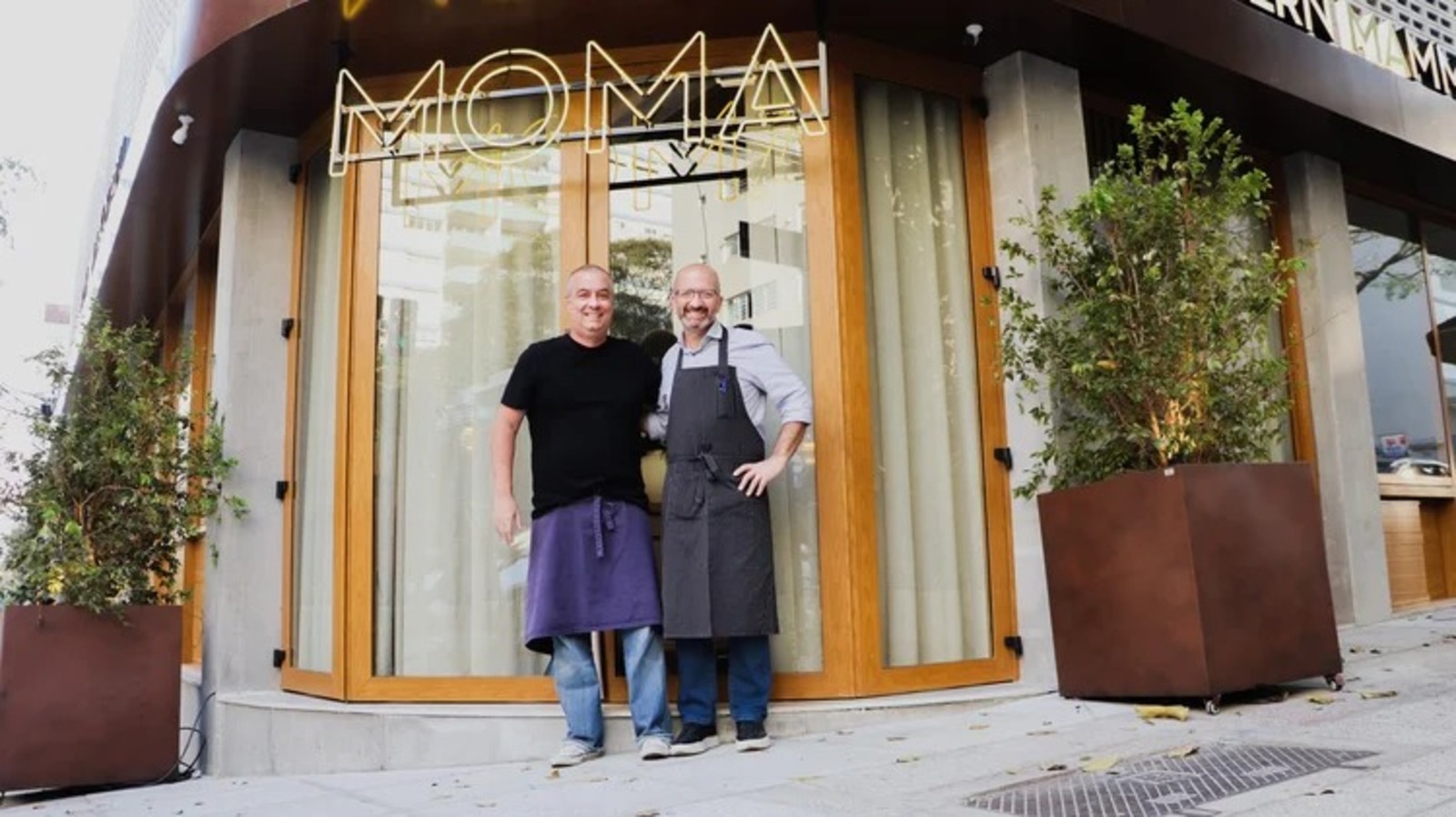 MOMA, Culinária Italiana