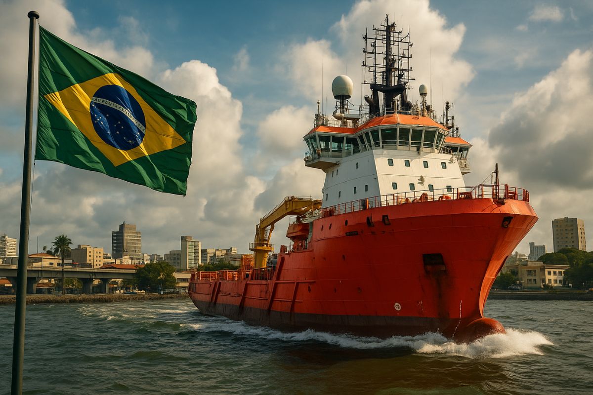 A Sea1 Offshore fecha contrato de três anos no Brasil para operar navio de apoio a plataformas, reforçando presença no setor offshore e ampliando sua frota.