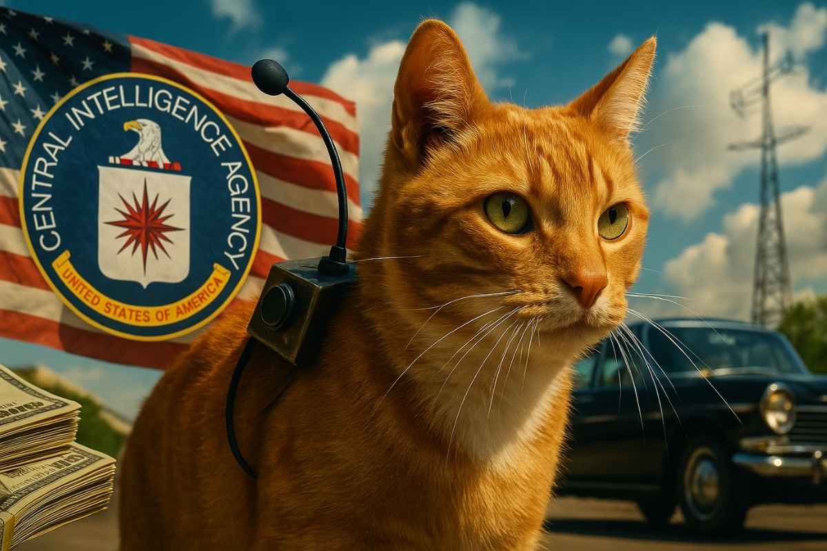 Durante a Guerra Fria, o projeto secreto da CIA “Acoustic Kitty” tentou criar o gato espião, símbolo da espionagem tecnológica mais inusitada da história.