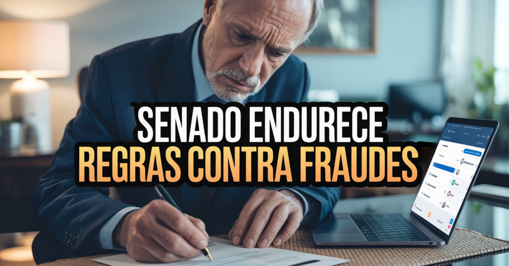 Nova lei vai exigir assinatura física de idosos até em bancos digitais — Senado aprova projeto que endurece regras contra fraudes e empréstimos feitos sem consentimento