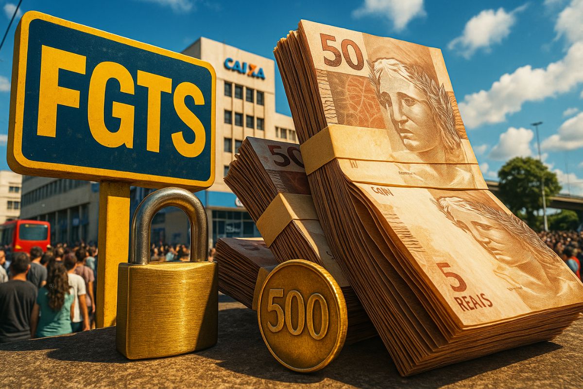 A nova regra do FGTS limita a antecipação do saque-aniversário a 5 parcelas e muda o acesso ao crédito para milhões de trabalhadores.