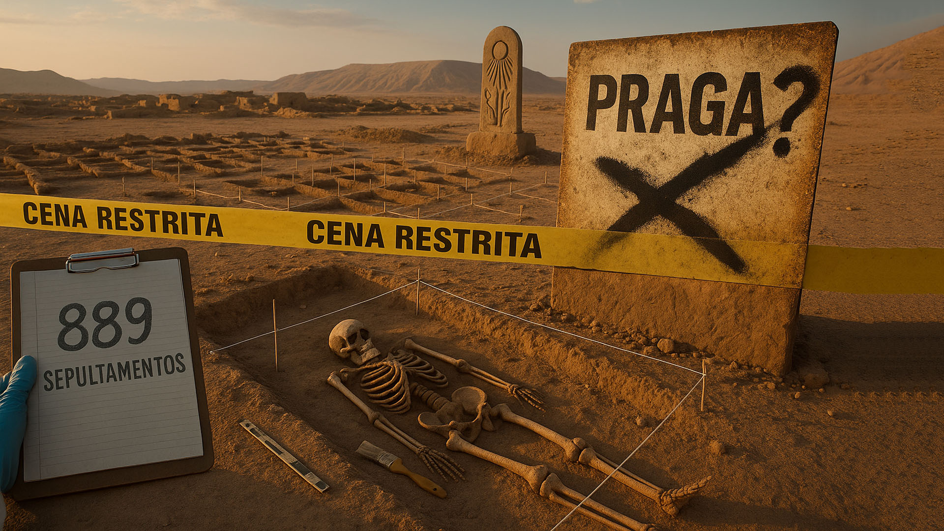 Novo estudo causa reviravolta e revela que Praga que devastou Egito Antigo pode nunca ter existido, após estudo com 889 sepultamentos