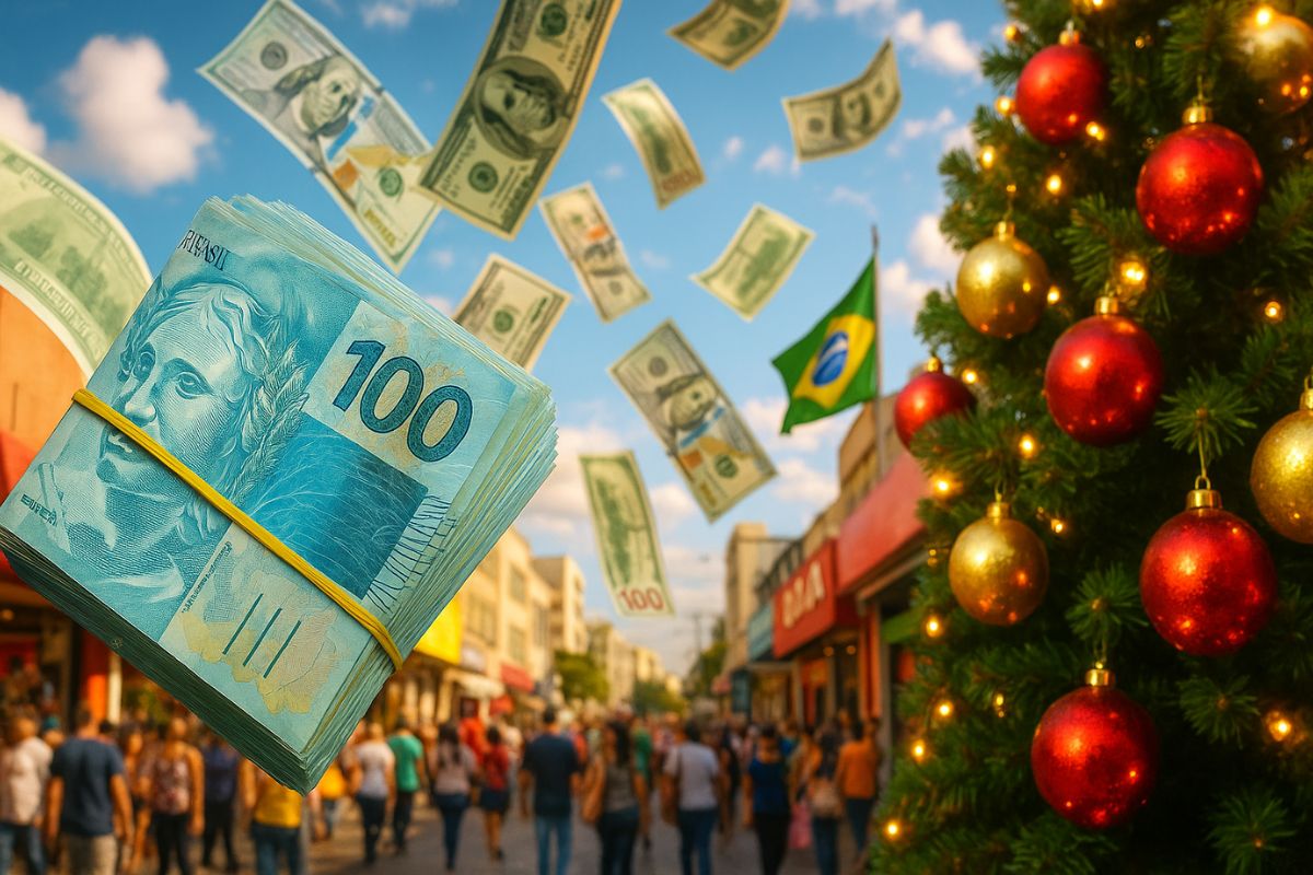 O 13º salário movimenta a economia, sustenta o comércio, fortalece famílias brasileiras e impulsiona o consumo no Natal em todo o país.