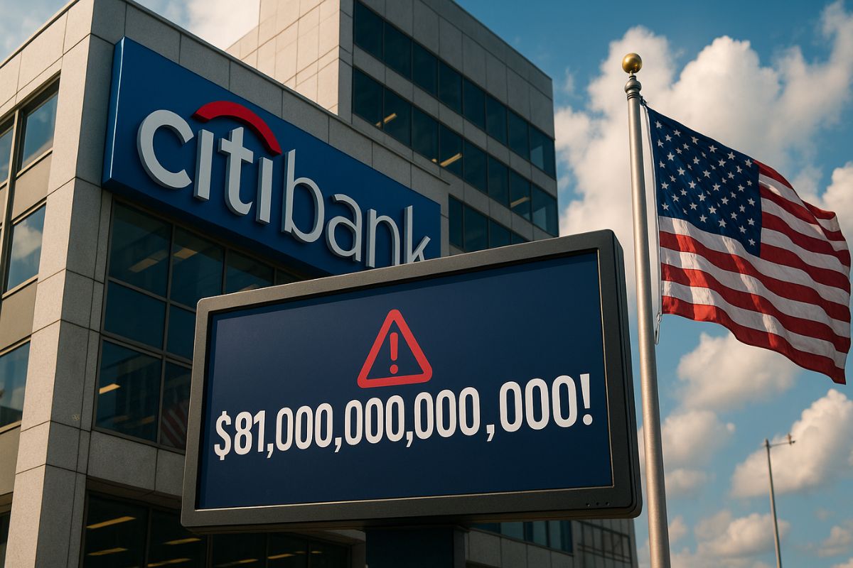 O erro bancário do Citigroup nos Estados Unidos expôs falhas e o risco operacional, mas o sistema de detecção evitou prejuízos bilionários em minutos.