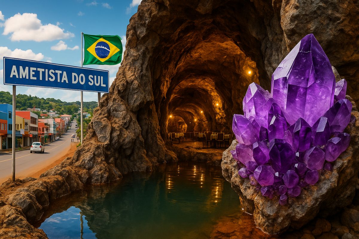 O formigueiro subterrâneo do Brasil, em Ametista do Sul, revela o garimpo centenário, geodos raros e um turismo subterrâneo que transforma a cidade.