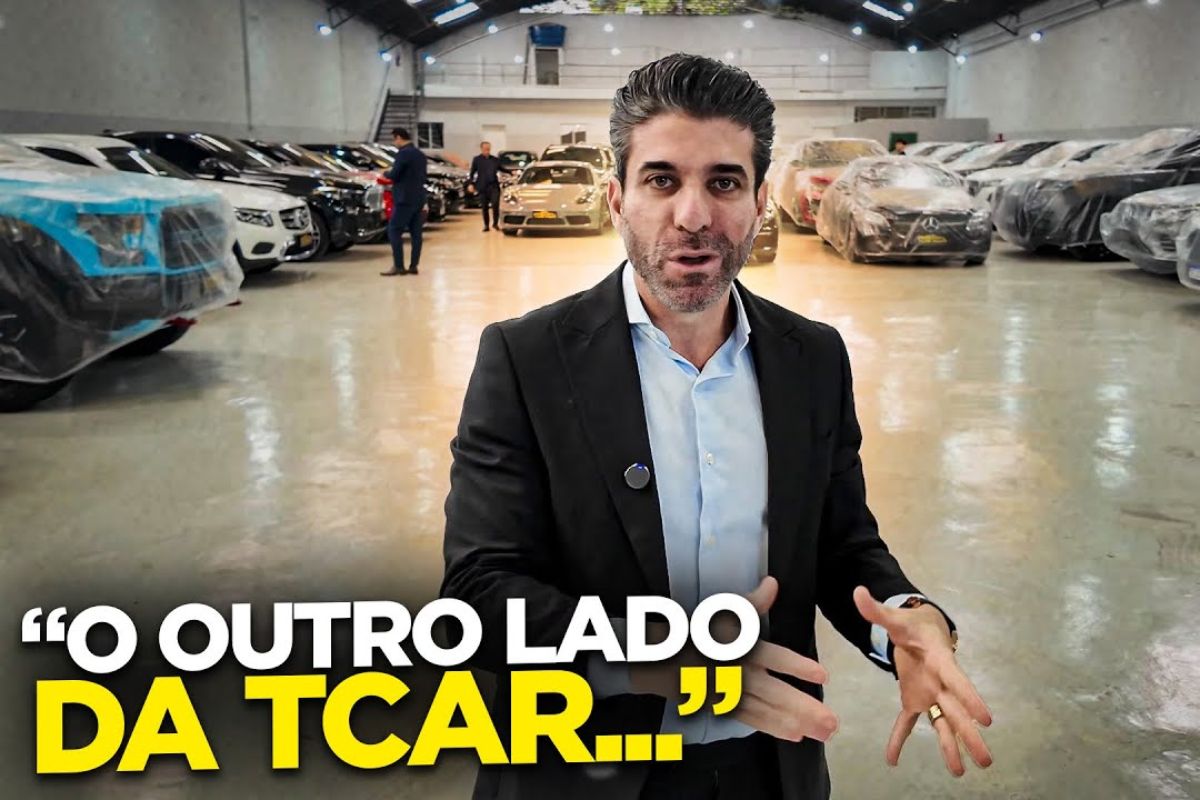 Thiago revela o galpão oculto da TCAR, mostra carros raros e explica o plano da nova oficina própria, unindo expansão, controle técnico e visão empreendedora.