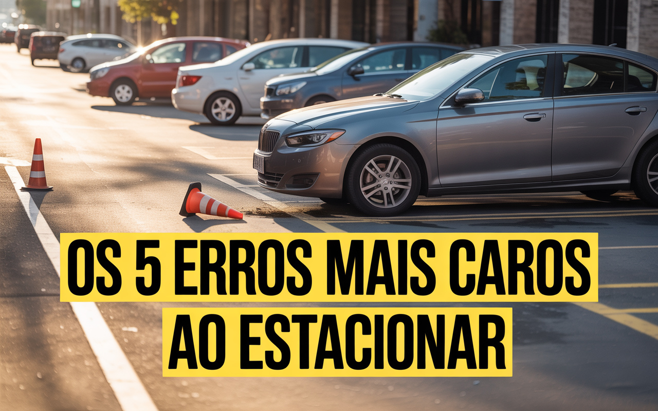 Os 5 erros mais caros que motoristas cometem ao estacionar — e que podem comprometer câmbio, freio e direção sem que percebam