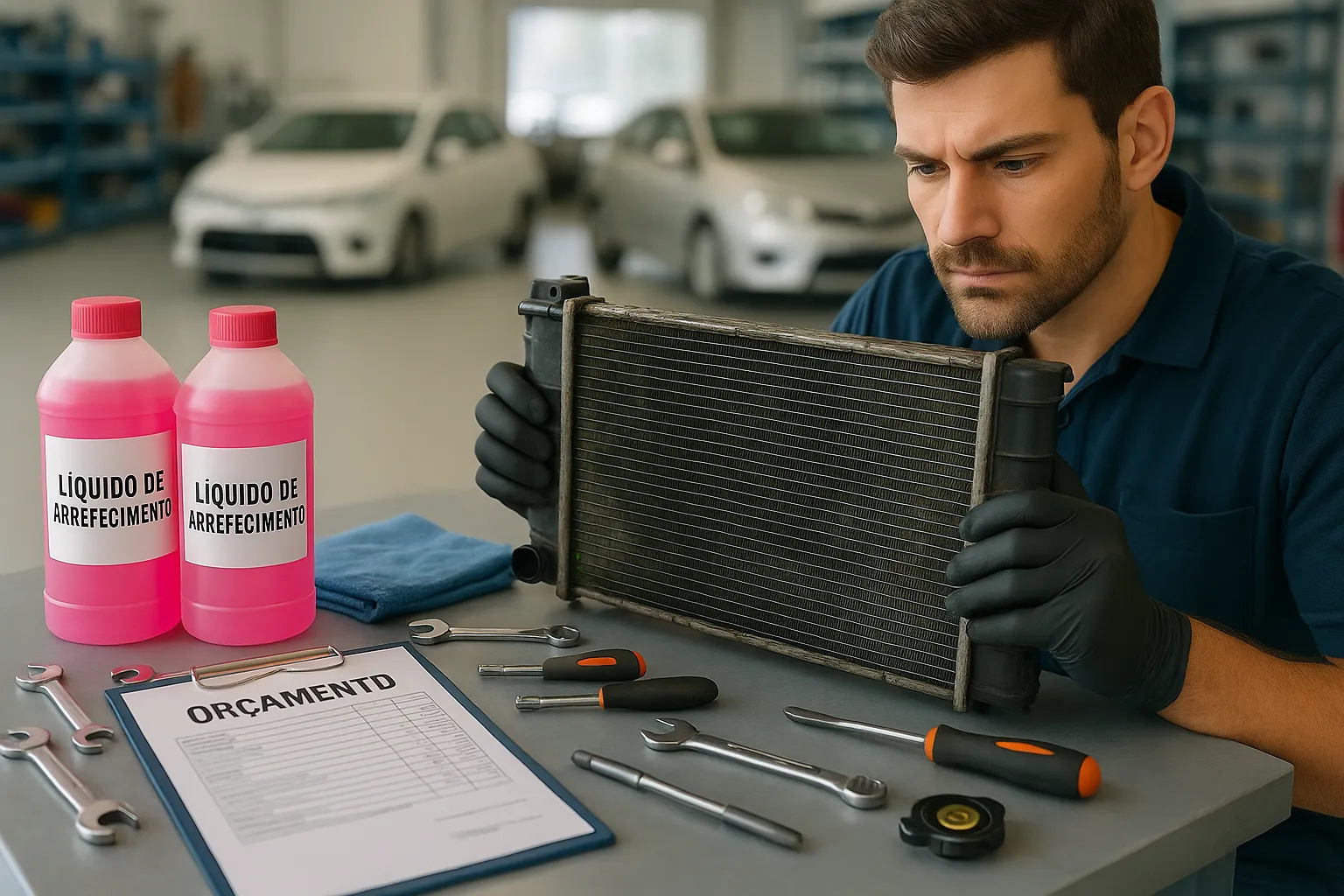 Os sintomas de vazamento no radiador que você pode corrigir antes de virar pane