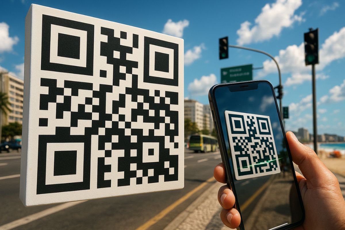 O QR Code revolucionou pagamentos, leitura digital e turismo, impulsionado pela câmera do celular e pela tecnologia que conecta o mundo moderno.