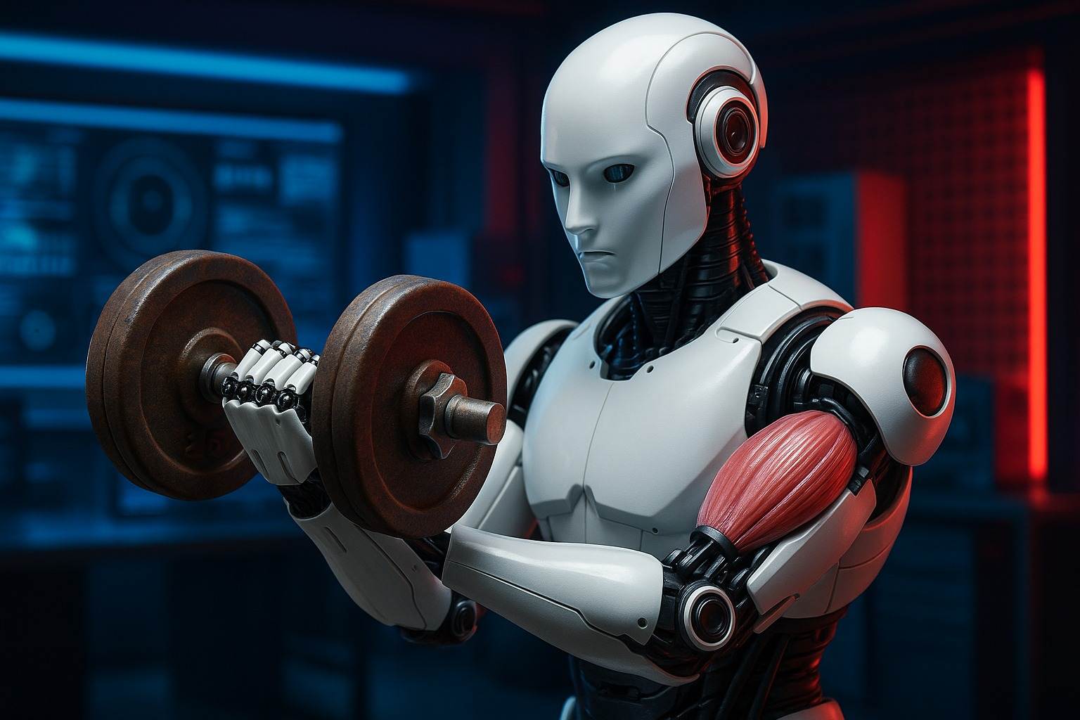 Músculo robótico de 1,25 g criado na Coreia levanta 5 kg, supera músculos humanos e pode revolucionar próteses e robôs.