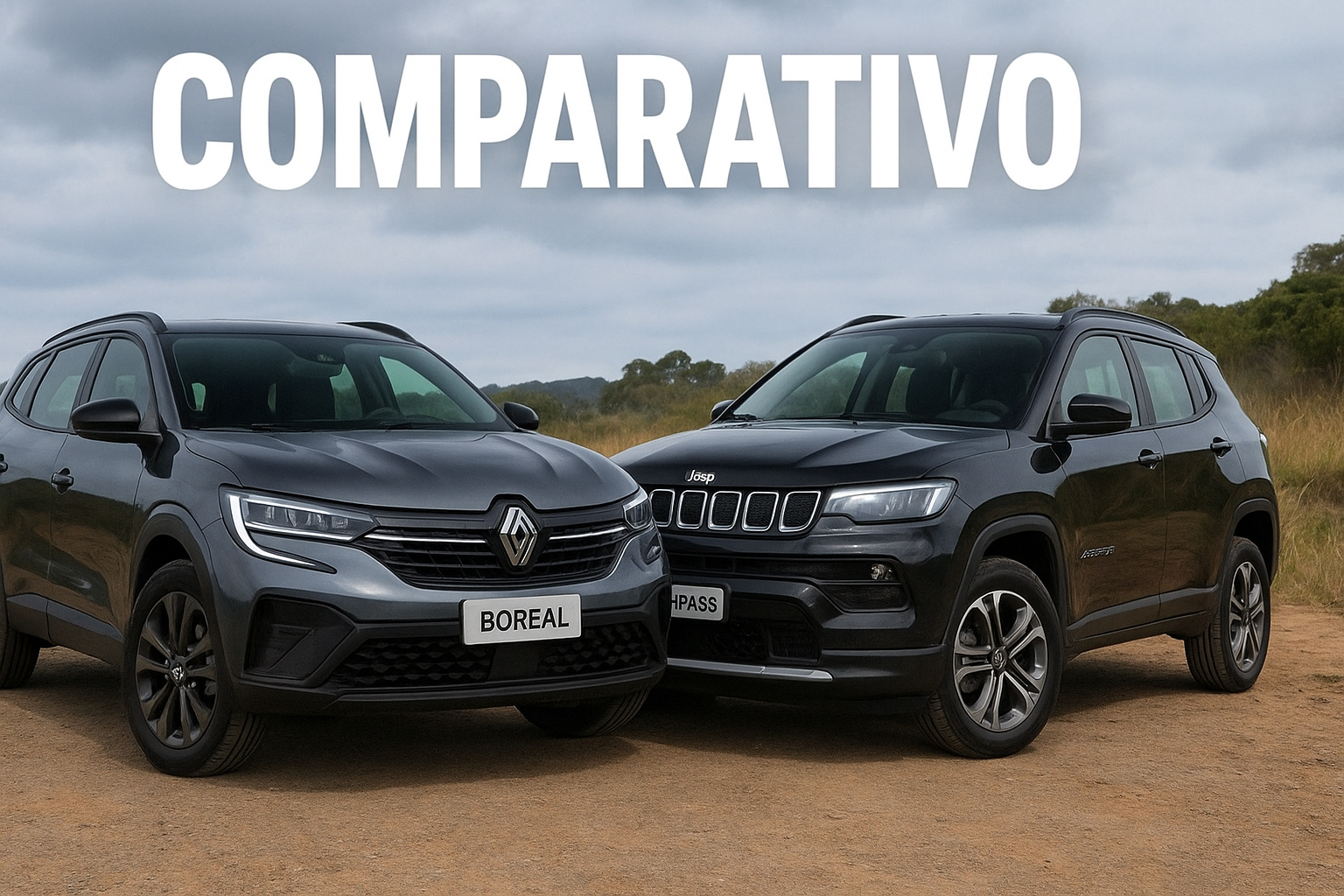 Renault Boreal desafia Jeep Compass: novo SUV promete mais espaço, tecnologia e preço competitivo