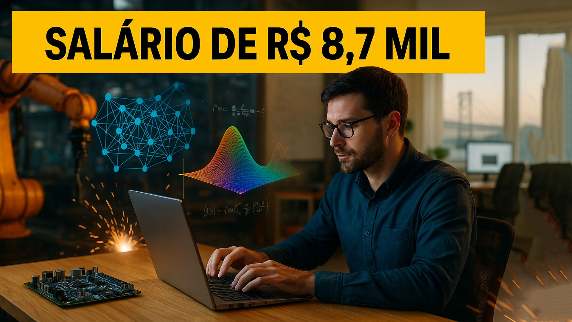 SENAI abre seleção para vaga com salário de R$ 8,7 mil e possibilidade de Home Office, na área de Inteligência Artificial (IA) e otimização para bolsista pesquisador em SC