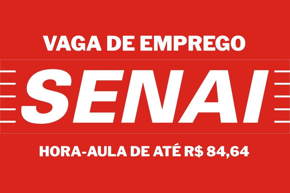 O SENAI abre vaga para professor de educação superior em tecnologia da informação, com foco em Inteligência Artificial, Big Data e Cibersegurança, oferecendo hora-aula de até R$ 84,64 e seleção para 2026 em São Paulo.