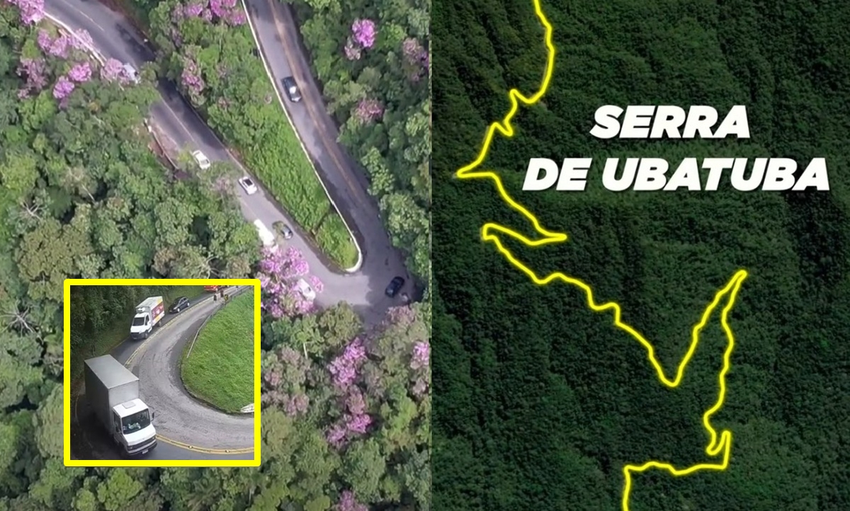 Rodovia Oswaldo Cruz liga Taubaté a Ubatuba em 75 km de curvas, mirantes e natureza exuberante que tornam a viagem inesquecível.