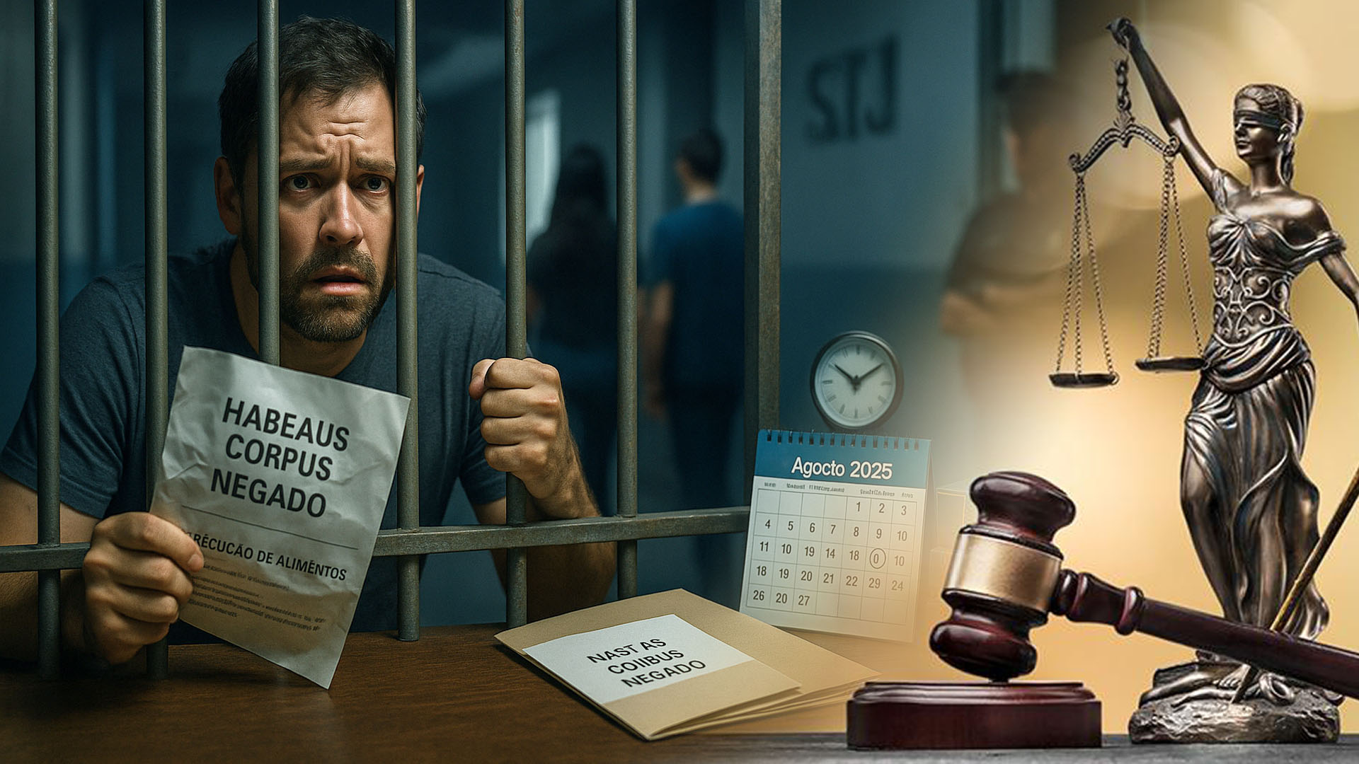 STJ decide que maioridade do filho não impede prisão civil em caso de atraso da pensão e nega habeas corpus, reforçando a execução imediata das dívidas