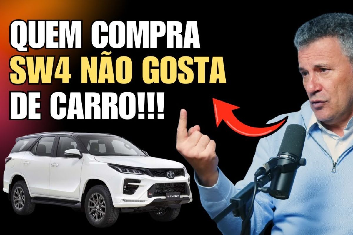 Sérgio Habib reacende o debate sobre a SW4 ao afirmar que o verdadeiro luxo do Brasil está no campo, onde resistência e valor de revenda definem quem realmente entende de automóvel.