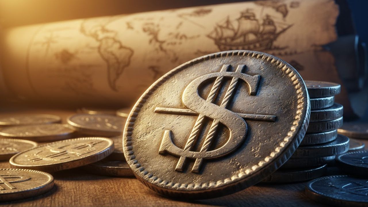 Símbolo do dinheiro: a surpreendente história do 'S' cortado (cifrão $) e sua origem na prata espanhola