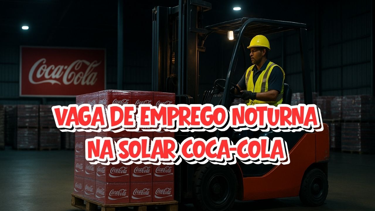 Solar Coca-Cola tem vaga noturna em Ilhéus para Auxiliar de Expedição com benefícios e oportunidade de crescimento profissional.