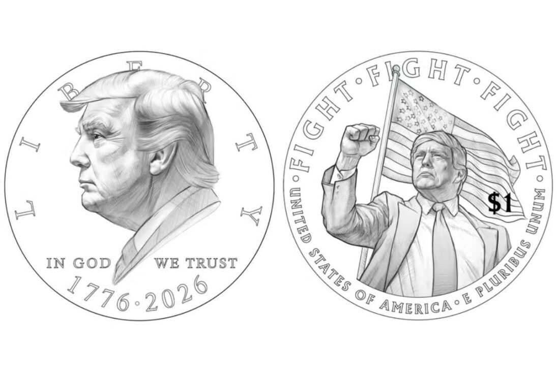 Tesoro de EE. UU. confirma moneda de US$ 1 con rostro de Trump para 2026, pero juristas alertan riesgo de ilegalidad histórica