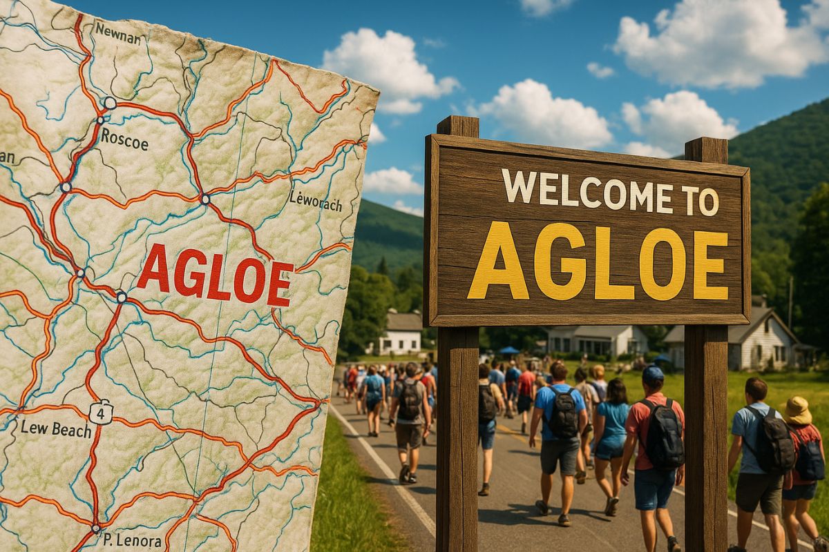 A cidade falsa de Agloe, criada em um mapa por um cartógrafo para proteger seus direitos autorais, virou um marco da cartografia moderna e confundiu a realidade.