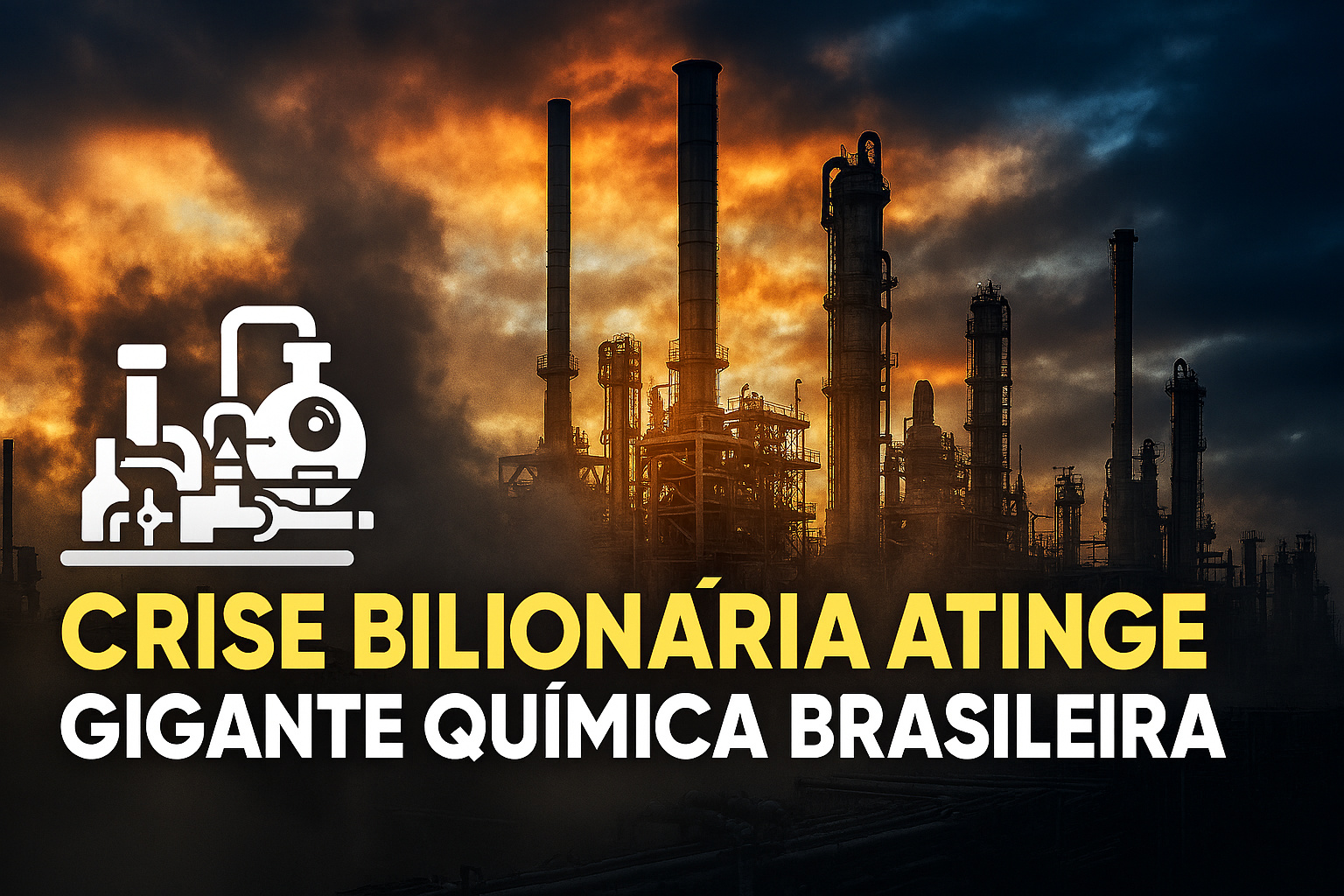 Gigante do setor químico que já faturou mais de R$ 9,7 bilhões e investiu US$ 135 milhões em novas fábricas agora luta para não quebrar e e salvar milhares de empregos: Unigel afunda em dívidas de R$ 3,8 bilhões e vive o momento mais crítico de sua história