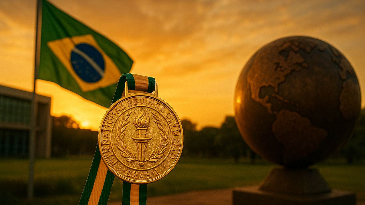 Vitorioso desde os 15 anos, estudante paulista de 17 desbanca potências como China e EUA, conquista ouro inédito e eleva o Brasil ao pódio da ciência mundial