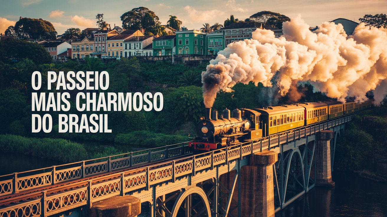 Embarque no trem turístico de Guararema até a Vila Luís Carlos e descubra paisagens, história e charme europeu no interior de São Paulo.