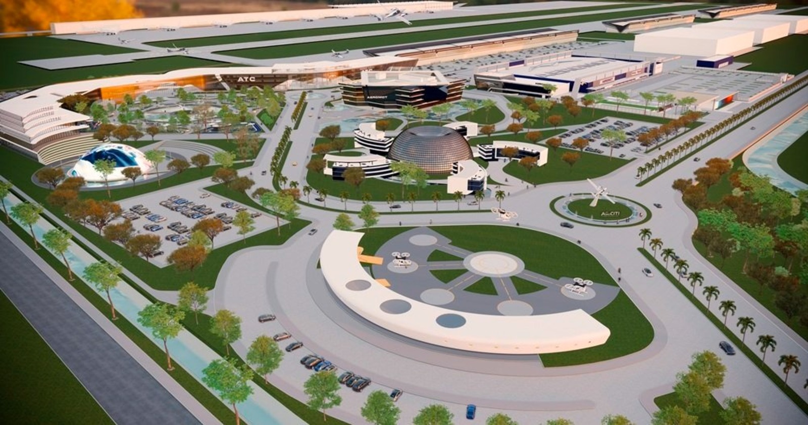 AeroCITI, Megaprojeto, Fábrica de aviões