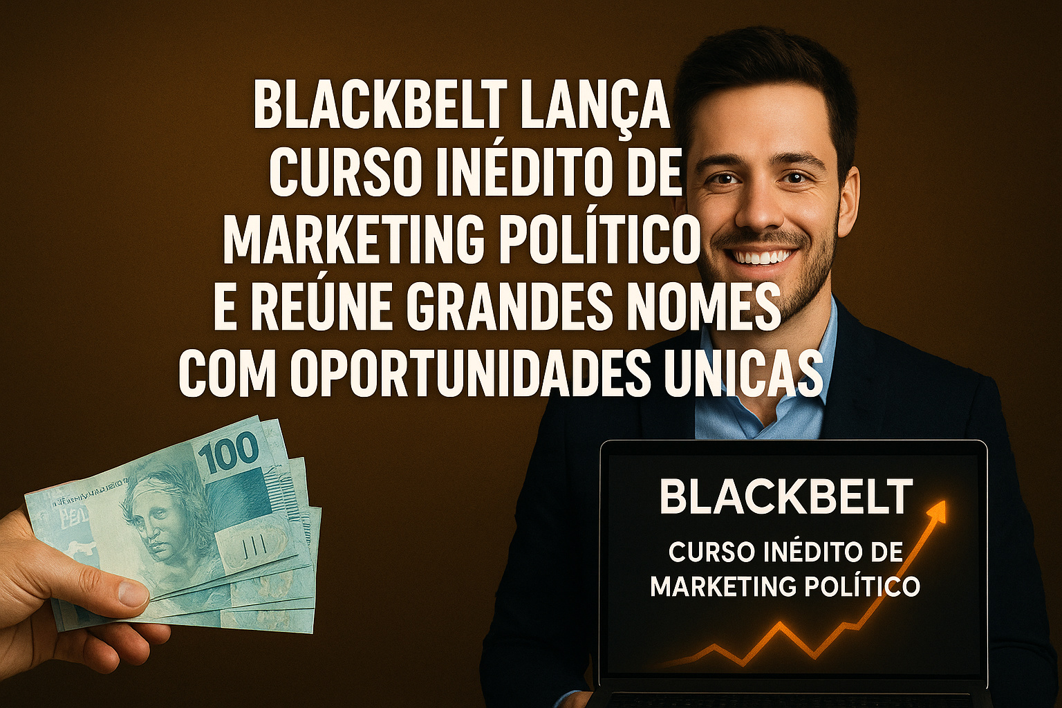 BLACKBELT lança curso inédito de marketing político no Brasil e reúne grandes nomes com oportunidades únicas