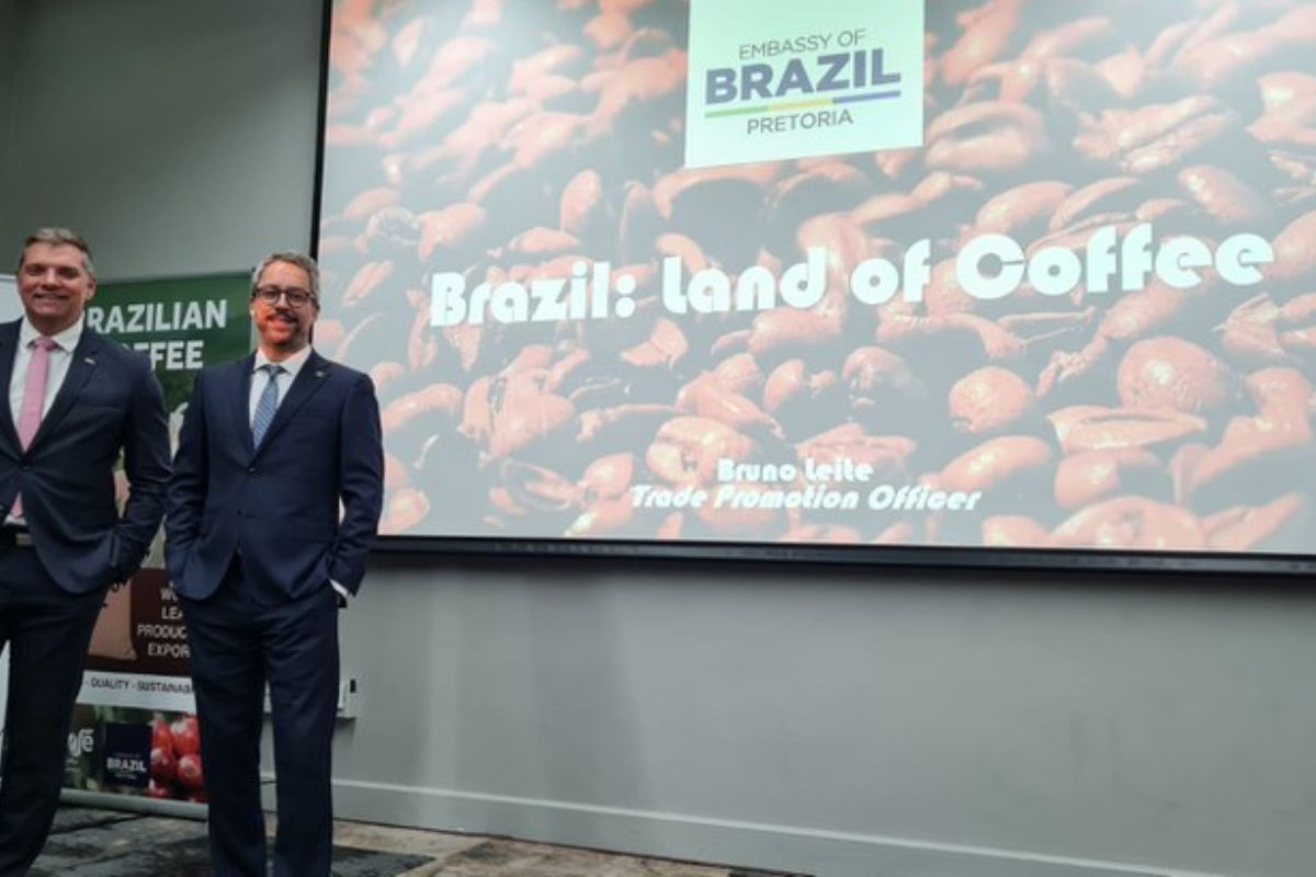 O café e cachaça do Brasil conquistaram espaço de prestígio em um importante evento internacional realizado em Pretória, na África do Sul, no dia 22 de outubro