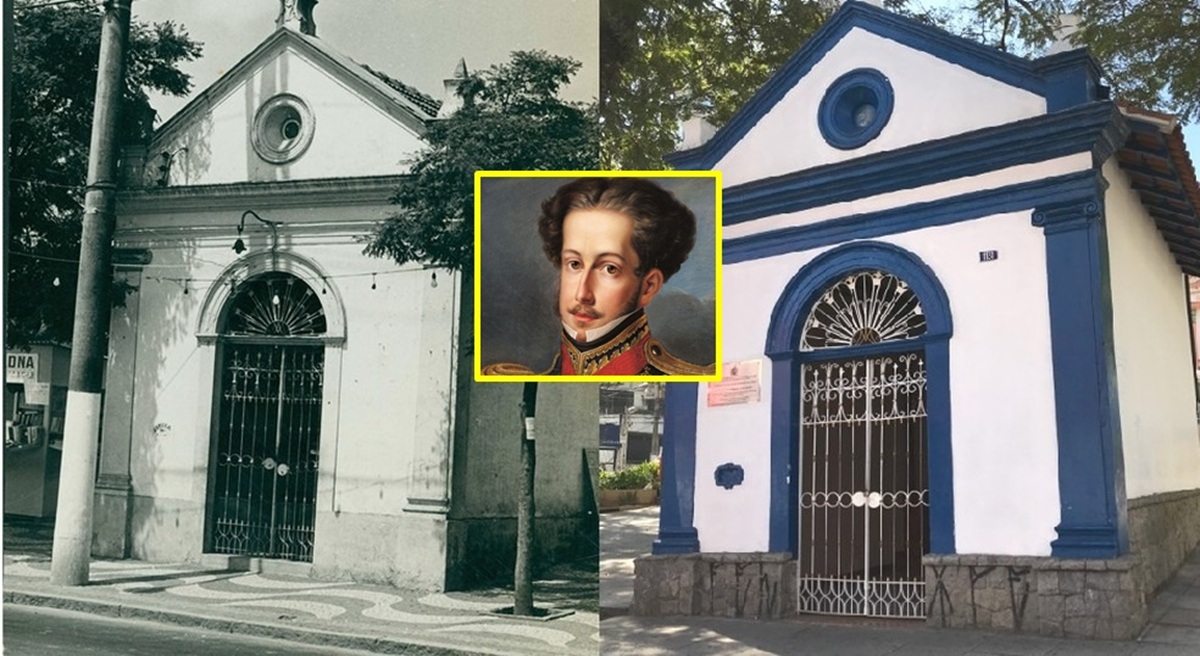 Capela da Boa Viagem, construída em 1814 em São Bernardo, é a mais antiga do ABC e recebeu Dom Pedro I antes da Independência.
