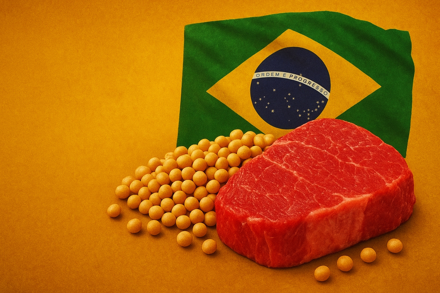 Recorde histórico no campo: exportações de carne e soja fazem o agronegócio do Brasil disparar