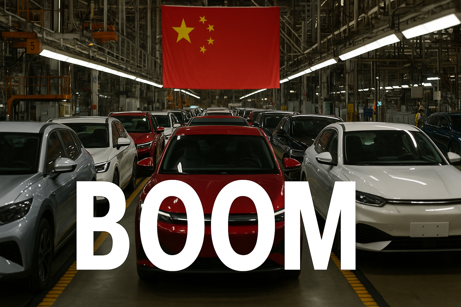 Mercado automotivo da China explode: Geely dispara, BYD despenca e Xiaomi quebra recorde histórico